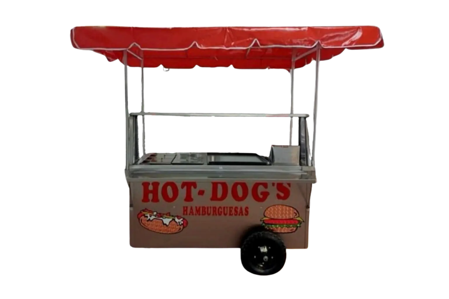 Puesto Hot Dog 150 x 70 x 90 cm